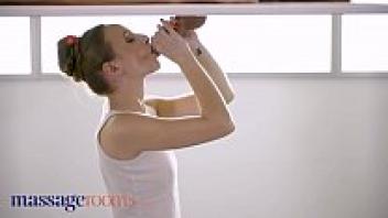 Massage Rooms Euro babe Lady Bug has large facials and romantic oil-soaked sex.