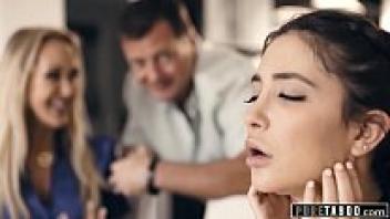 The teenage stepdaughter was switched and initiated into a threesome, according to Pure Taboo Perverted Stepparents!