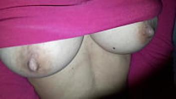 Having fun with my nipples