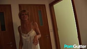 Matured: Grandma waits her turn while Beauty rides him.