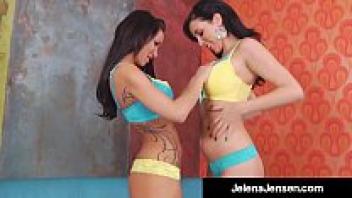 Pentyhouse Pet Jelena Jensen and Sandee Westgate Lesbo are in love!