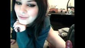 Tattooed Hot Cam Girl Loves Herself.