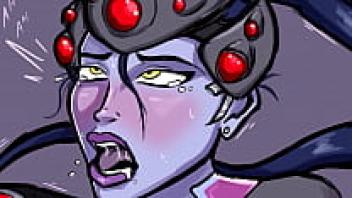 MIDGET OCCUPIES TALL FRENCH LADY